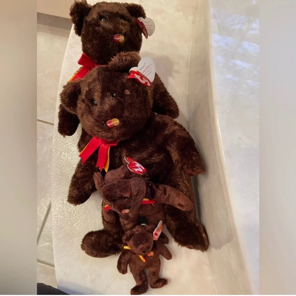 TY Beanie Buddy and Baby - MC MASTERCARD Bear (Credit Card
Exclusive) NWT - Picture 8 of 15